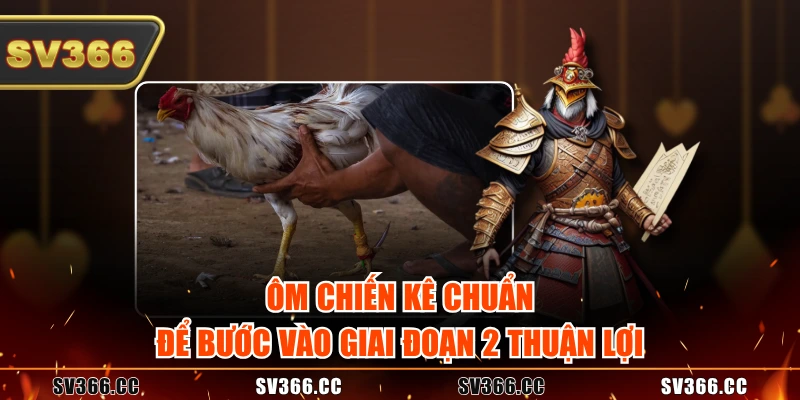 Ôm chiến kê chuẩn để bước vào giai đoạn 2 thuận lợi
